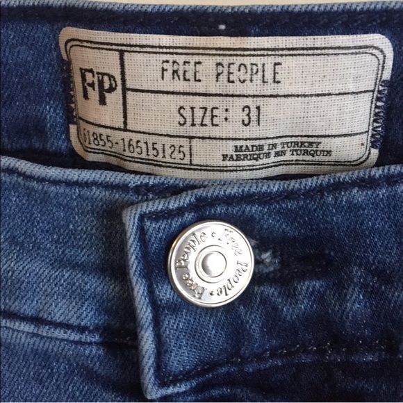 Free People High Rise Jeans - Picture 3 of 4